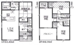 ２号棟　間取り
