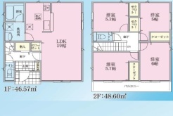 ２号棟　間取り