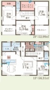 １号棟　間取り図