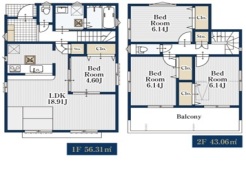 ５号棟　間取り