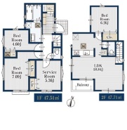 1号棟 間取り図