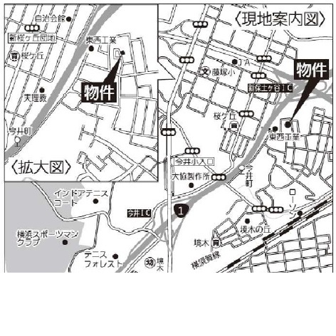 現地案内図
